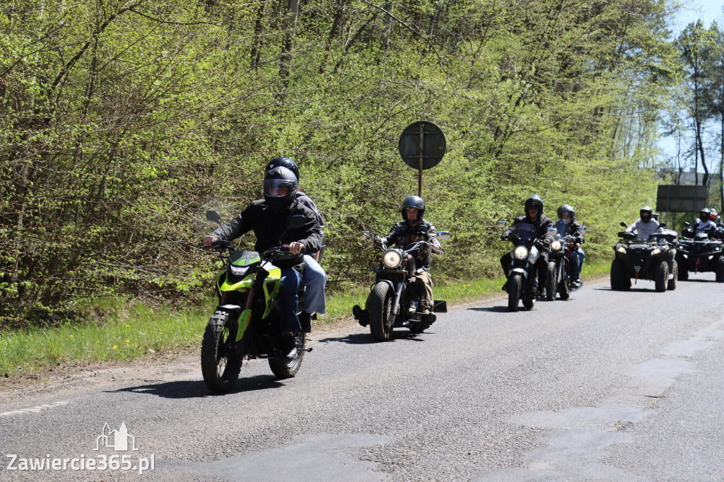 Fotorelacja I: IV Motopiknik w Łazach - parada motocykli