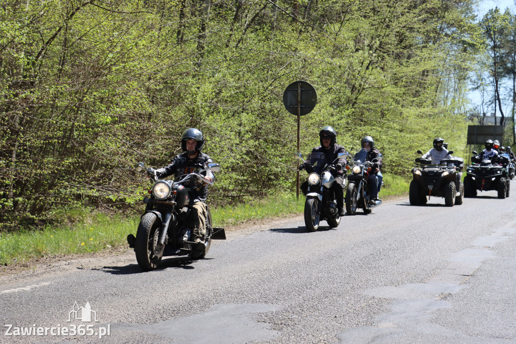 Fotorelacja I: IV Motopiknik w Łazach - parada motocykli