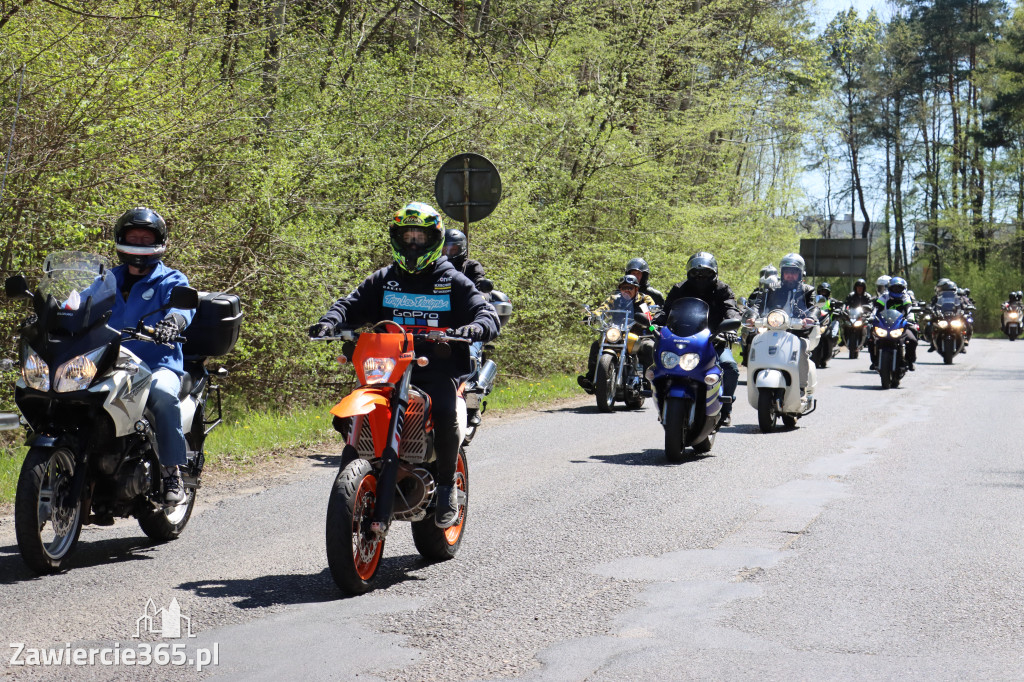 Fotorelacja I: IV Motopiknik w Łazach - parada motocykli