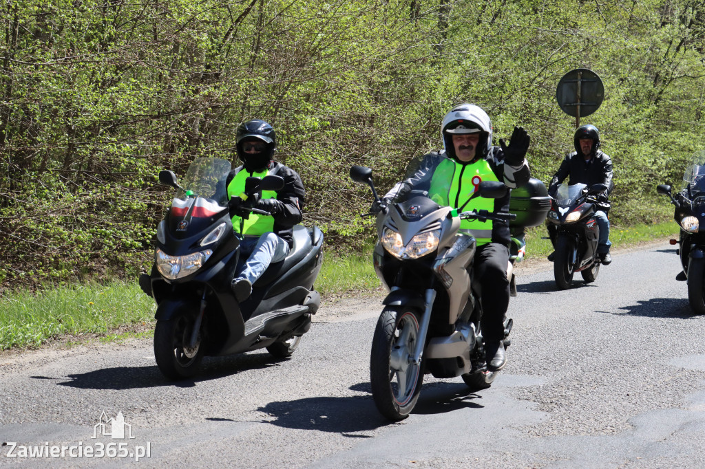 Fotorelacja I: IV Motopiknik w Łazach - parada motocykli
