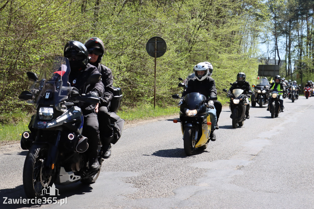 Fotorelacja I: IV Motopiknik w Łazach - parada motocykli
