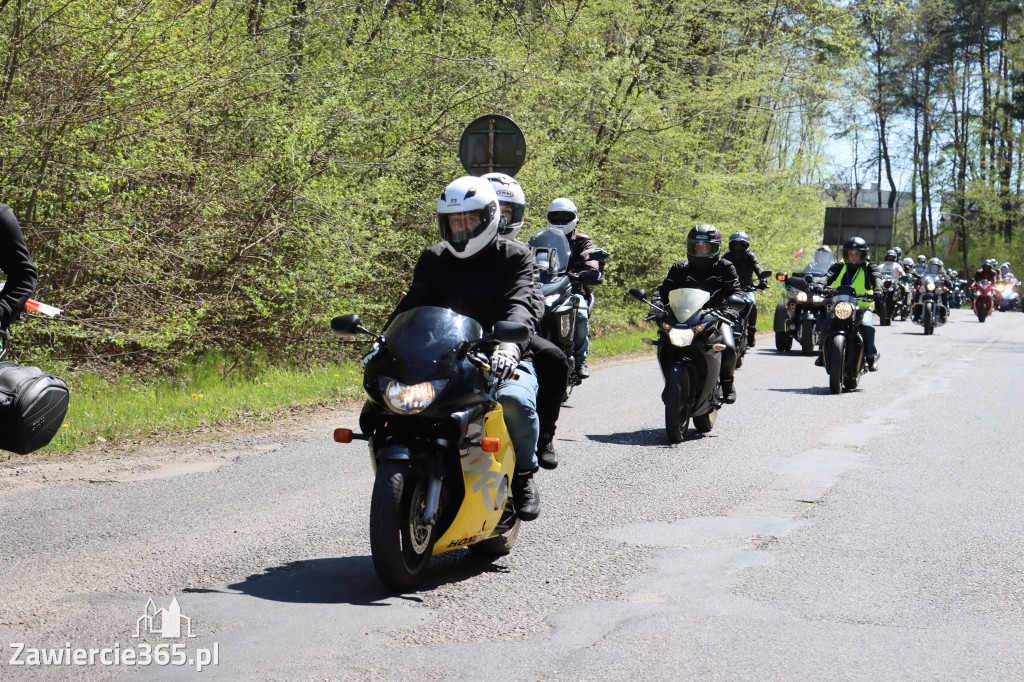 Fotorelacja I: IV Motopiknik w Łazach - parada motocykli