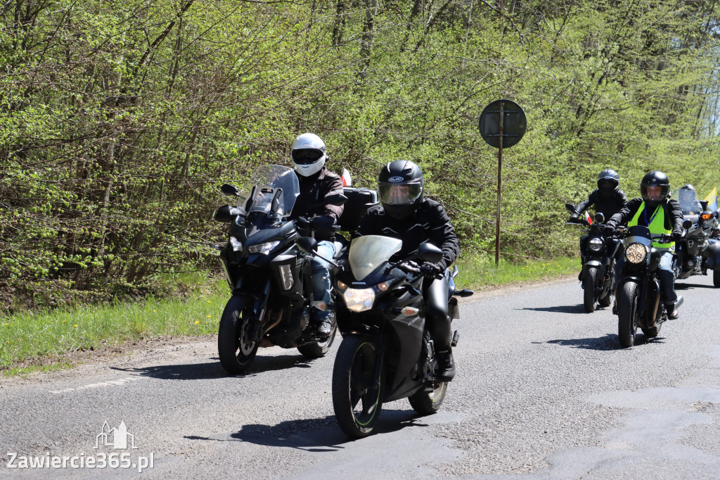 Fotorelacja I: IV Motopiknik w Łazach - parada motocykli