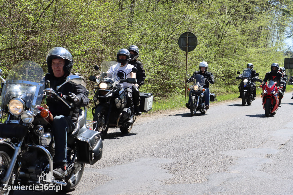 Fotorelacja I: IV Motopiknik w Łazach - parada motocykli
