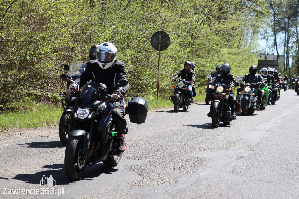 Fotorelacja I: IV Motopiknik w Łazach - parada motocykli
