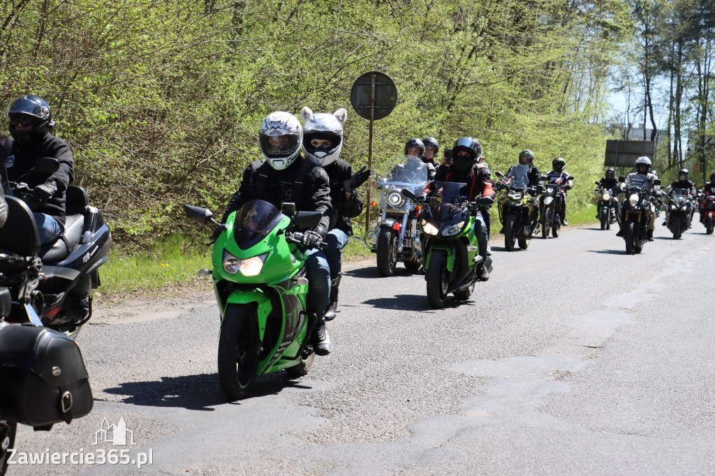 Fotorelacja I: IV Motopiknik w Łazach - parada motocykli