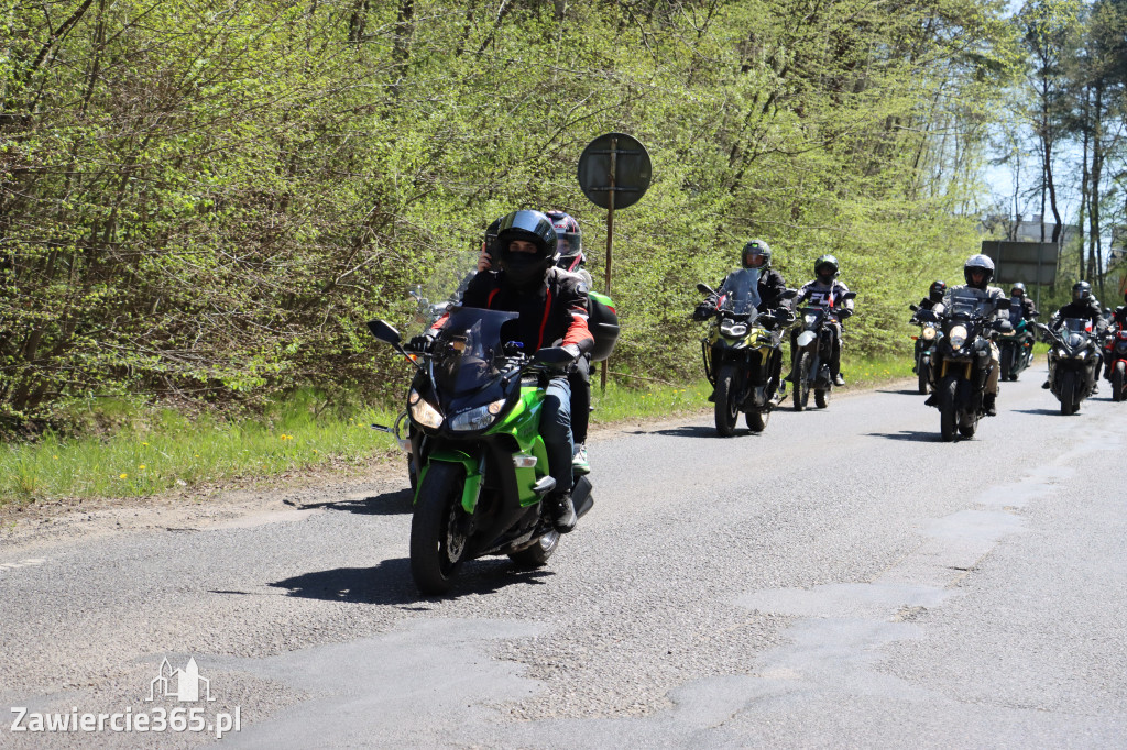 Fotorelacja I: IV Motopiknik w Łazach - parada motocykli
