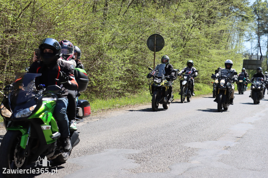 Fotorelacja I: IV Motopiknik w Łazach - parada motocykli