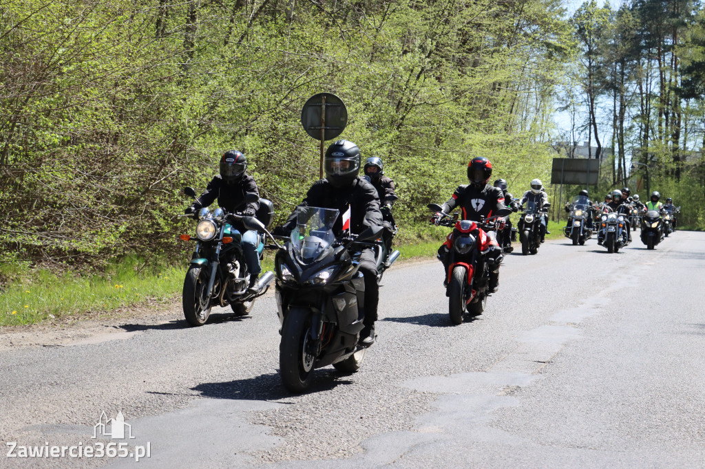 Fotorelacja I: IV Motopiknik w Łazach - parada motocykli