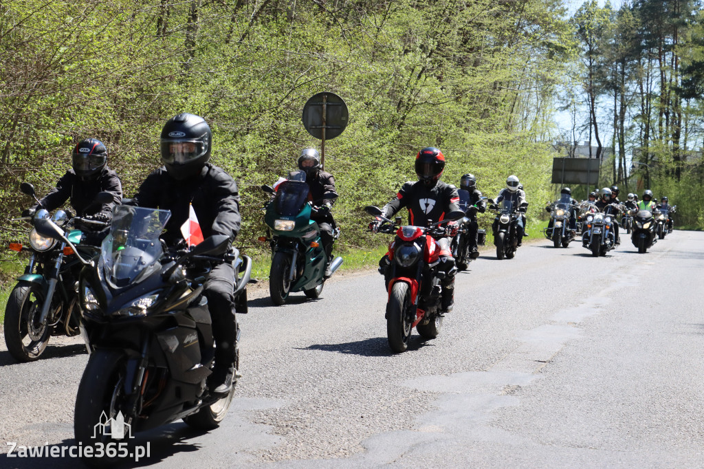 Fotorelacja I: IV Motopiknik w Łazach - parada motocykli