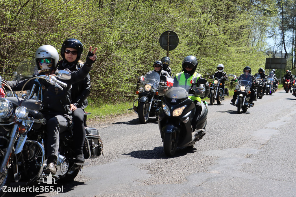 Fotorelacja I: IV Motopiknik w Łazach - parada motocykli