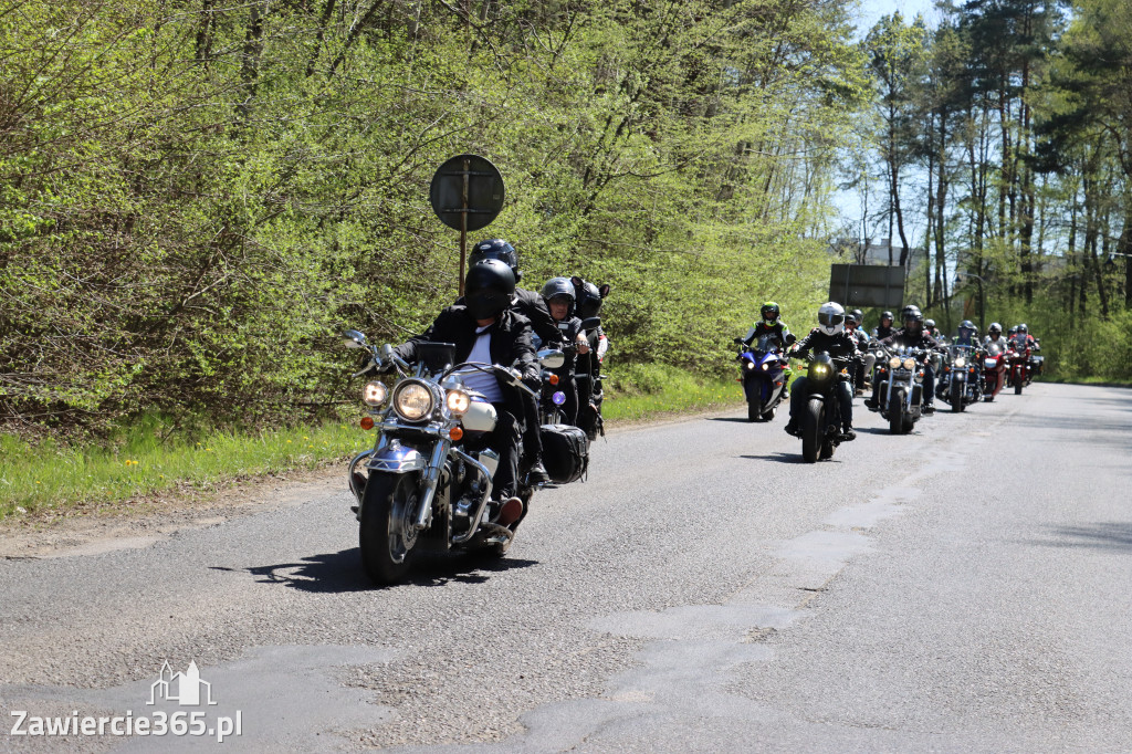 Fotorelacja I: IV Motopiknik w Łazach - parada motocykli