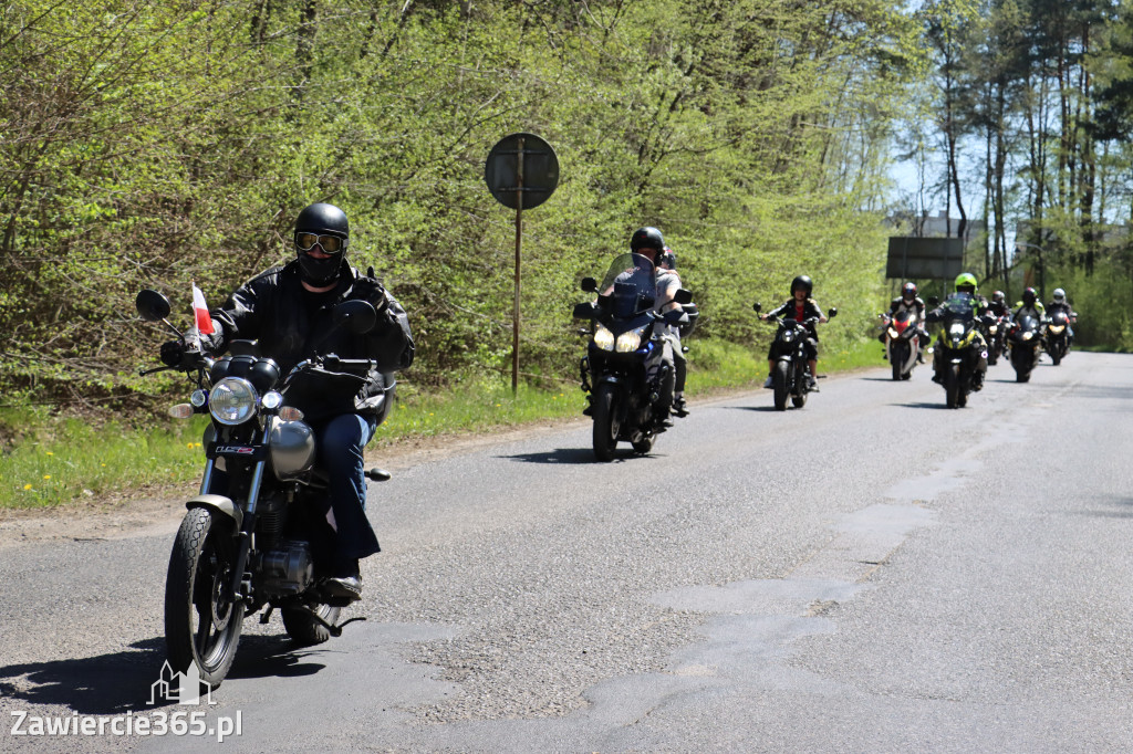Fotorelacja I: IV Motopiknik w Łazach - parada motocykli