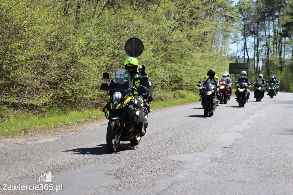 Fotorelacja I: IV Motopiknik w Łazach - parada motocykli