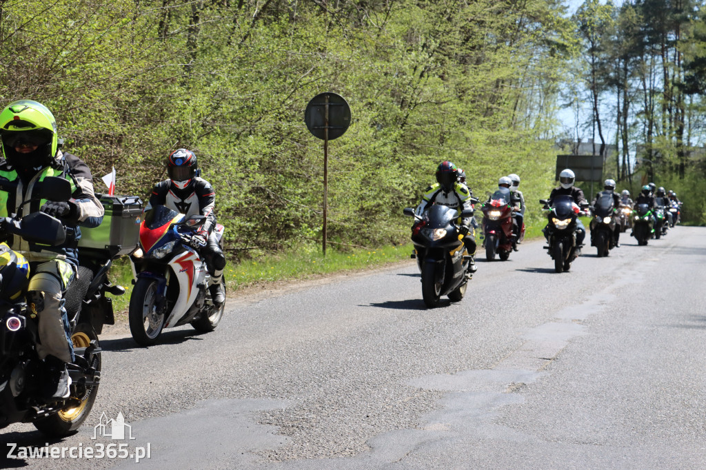 Fotorelacja I: IV Motopiknik w Łazach - parada motocykli