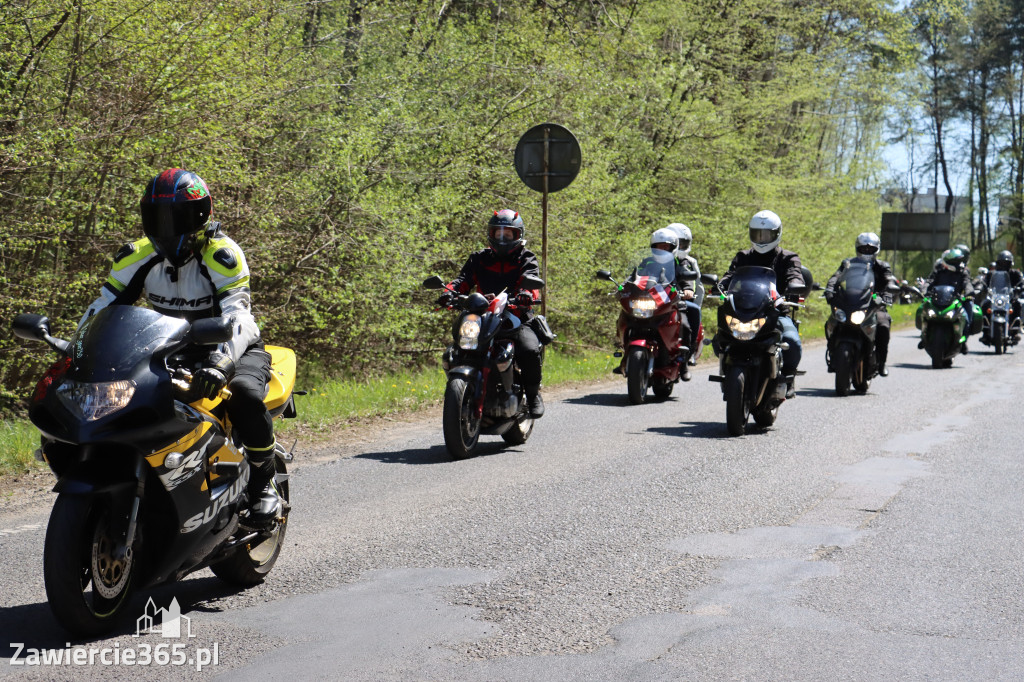 Fotorelacja I: IV Motopiknik w Łazach - parada motocykli