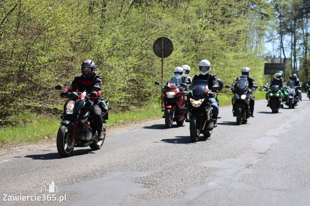 Fotorelacja I: IV Motopiknik w Łazach - parada motocykli