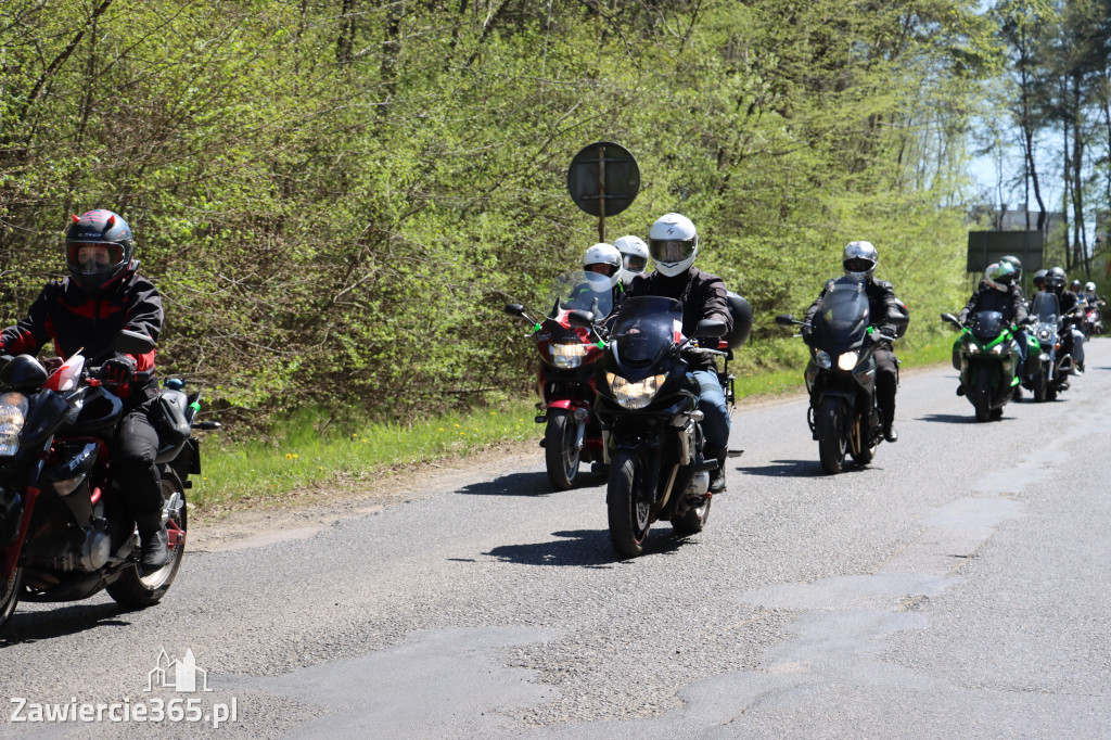 Fotorelacja I: IV Motopiknik w Łazach - parada motocykli