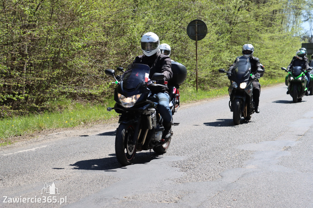 Fotorelacja I: IV Motopiknik w Łazach - parada motocykli