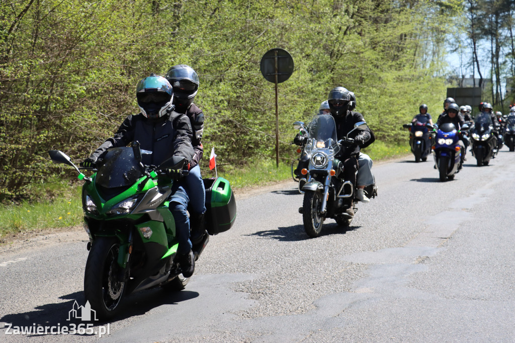 Fotorelacja I: IV Motopiknik w Łazach - parada motocykli