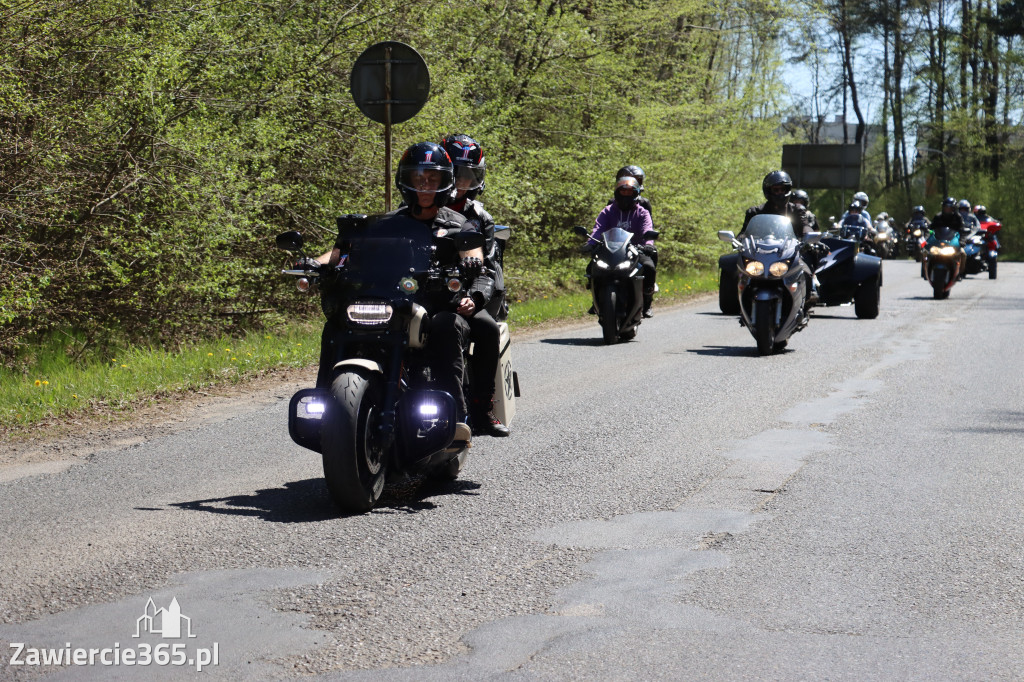 Fotorelacja I: IV Motopiknik w Łazach - parada motocykli