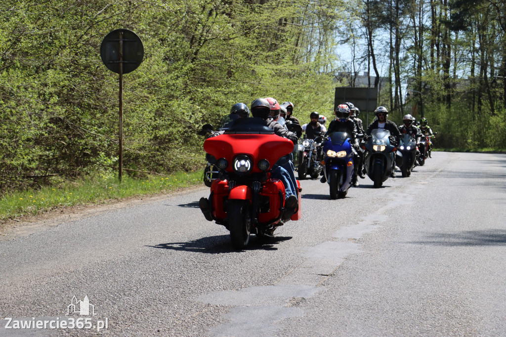 Fotorelacja I: IV Motopiknik w Łazach - parada motocykli