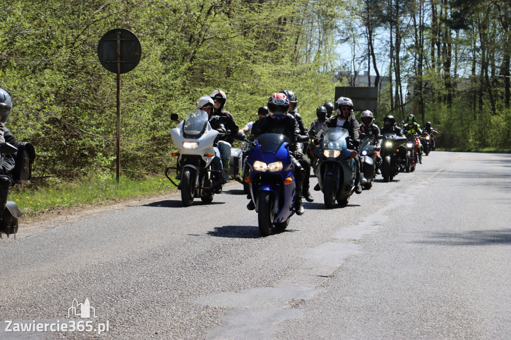 Fotorelacja I: IV Motopiknik w Łazach - parada motocykli