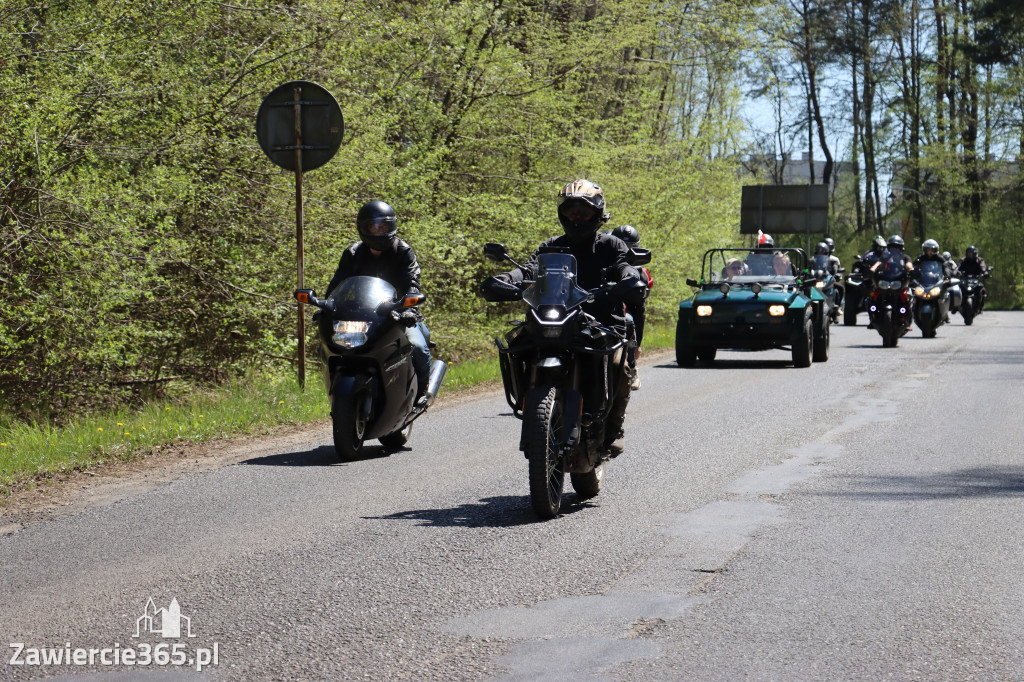 Fotorelacja I: IV Motopiknik w Łazach - parada motocykli