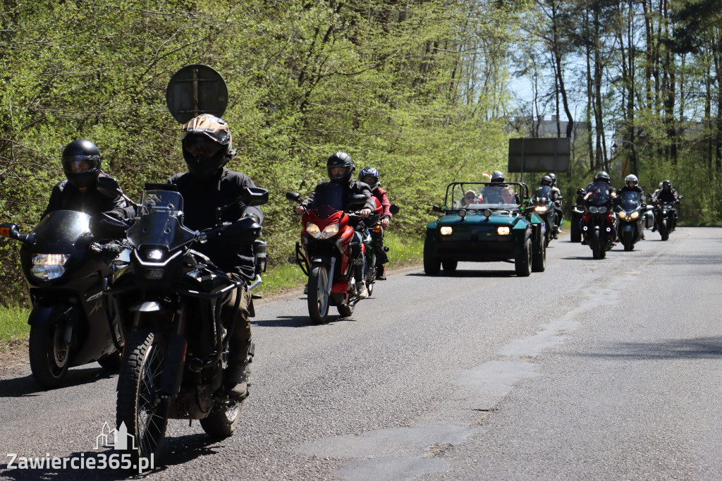 Fotorelacja I: IV Motopiknik w Łazach - parada motocykli