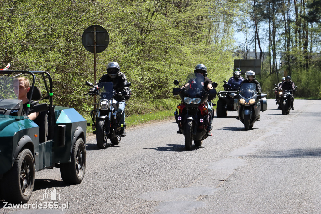Fotorelacja I: IV Motopiknik w Łazach - parada motocykli