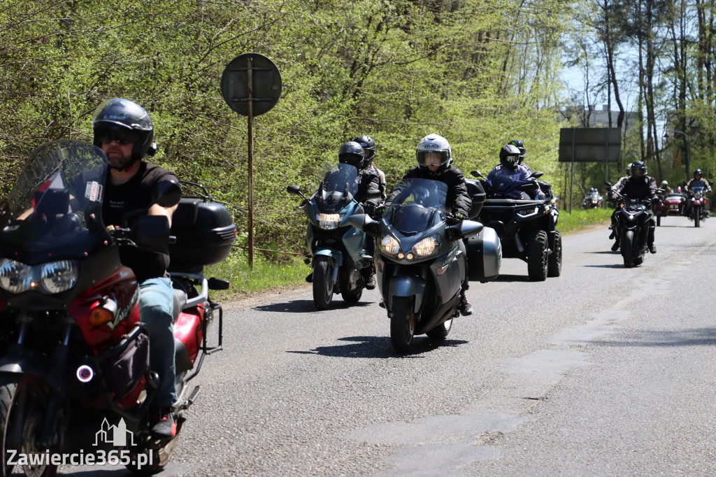 Fotorelacja I: IV Motopiknik w Łazach - parada motocykli