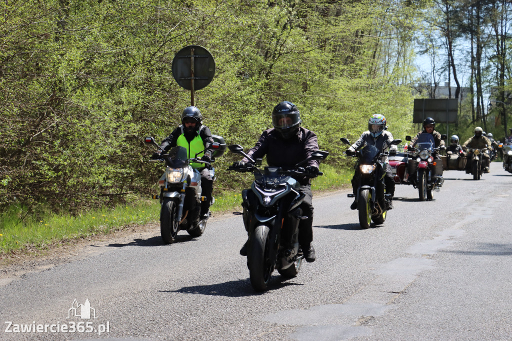 Fotorelacja I: IV Motopiknik w Łazach - parada motocykli