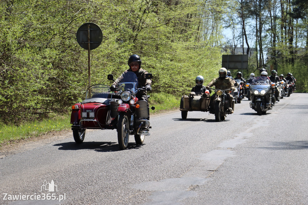 Fotorelacja I: IV Motopiknik w Łazach - parada motocykli