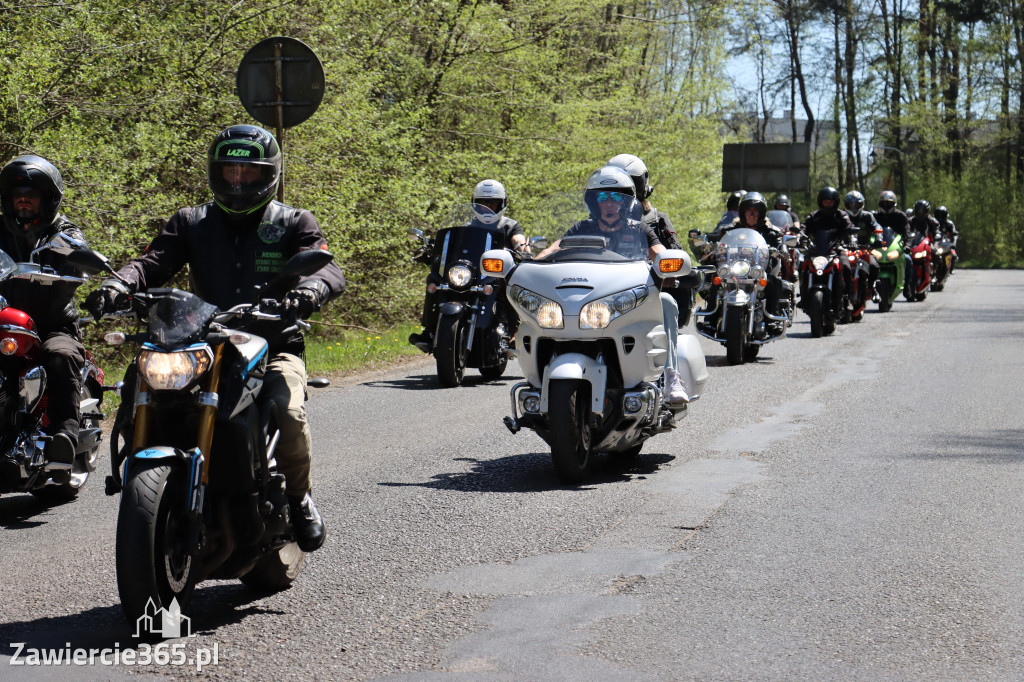 Fotorelacja I: IV Motopiknik w Łazach - parada motocykli