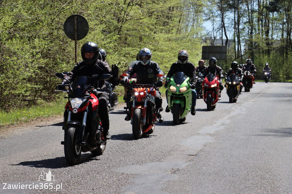 Fotorelacja I: IV Motopiknik w Łazach - parada motocykli