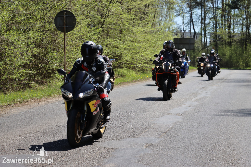Fotorelacja I: IV Motopiknik w Łazach - parada motocykli