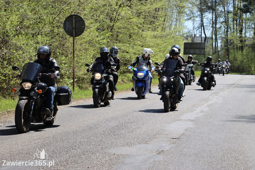 Fotorelacja I: IV Motopiknik w Łazach - parada motocykli