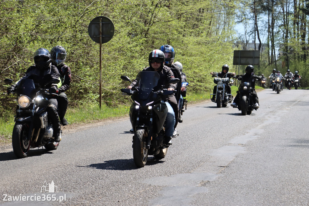 Fotorelacja I: IV Motopiknik w Łazach - parada motocykli