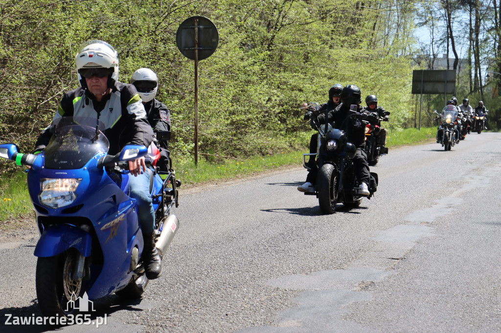 Fotorelacja I: IV Motopiknik w Łazach - parada motocykli