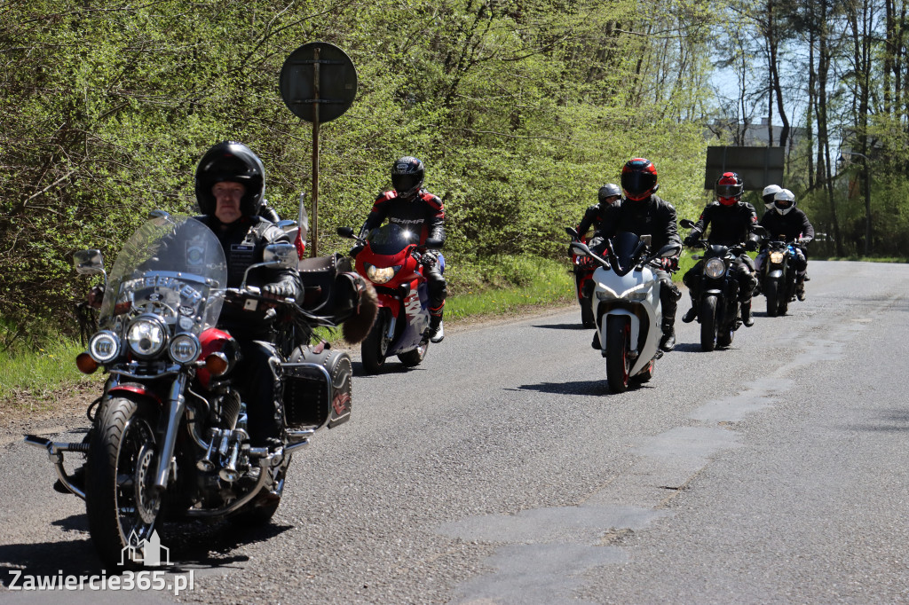 Fotorelacja I: IV Motopiknik w Łazach - parada motocykli