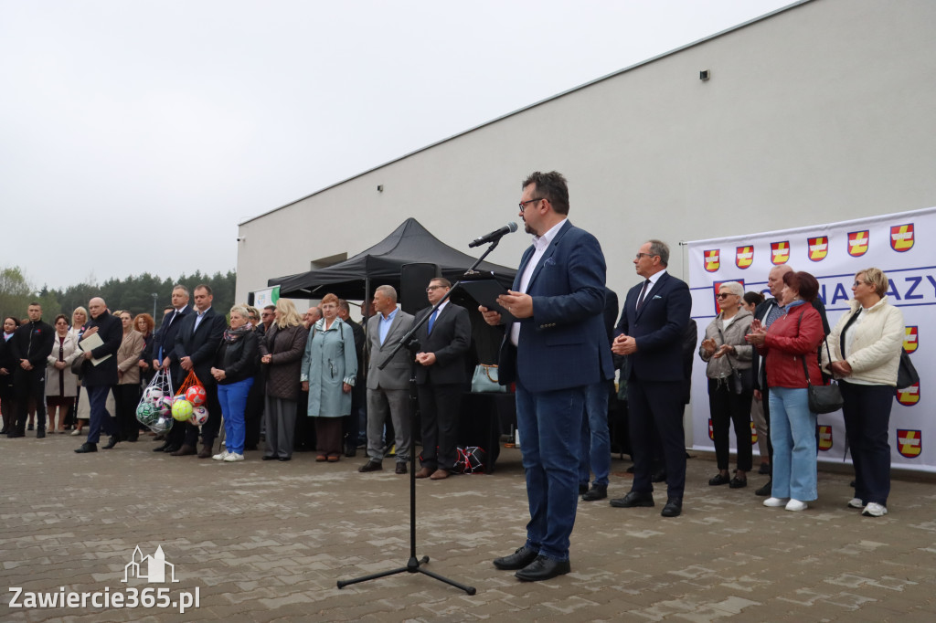 Fotorelacja: Uroczystość otwarcia stadionu miejskiego w Łazach po rewitalizacji