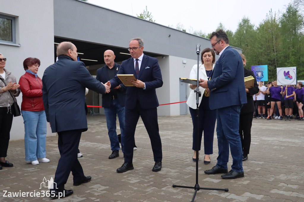 Fotorelacja: Uroczystość otwarcia stadionu miejskiego w Łazach po rewitalizacji