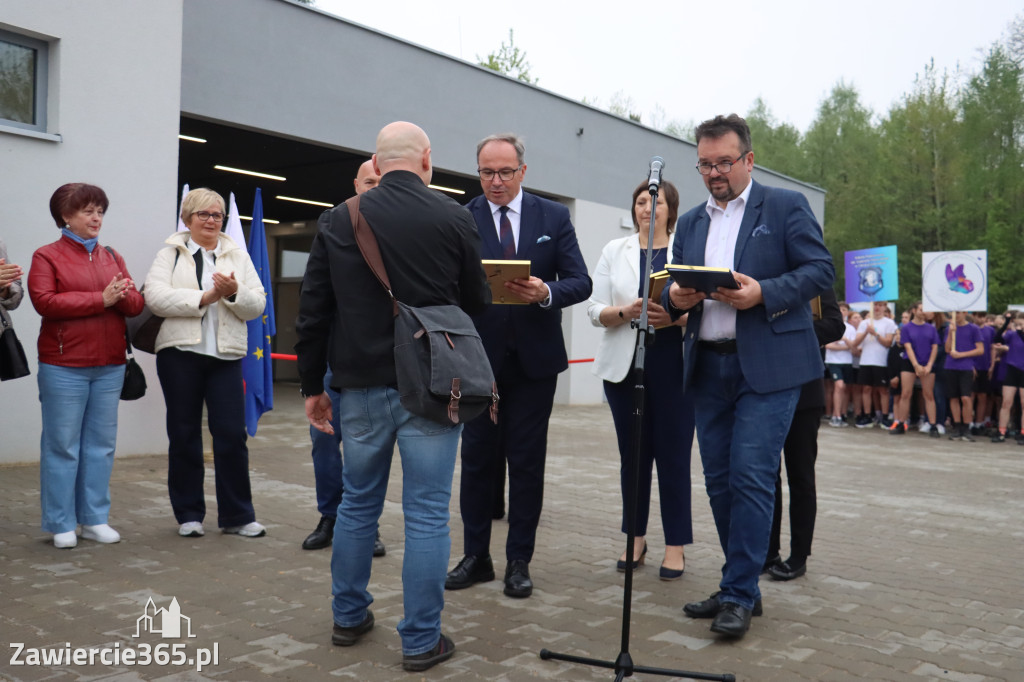 Fotorelacja: Uroczystość otwarcia stadionu miejskiego w Łazach po rewitalizacji