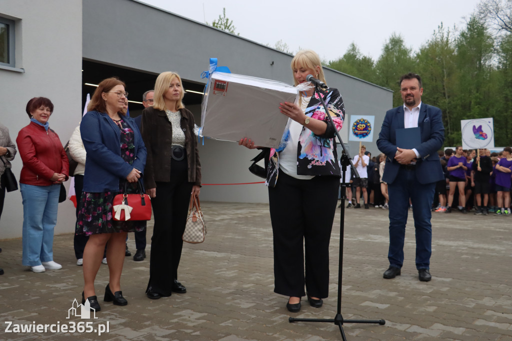 Fotorelacja: Uroczystość otwarcia stadionu miejskiego w Łazach po rewitalizacji