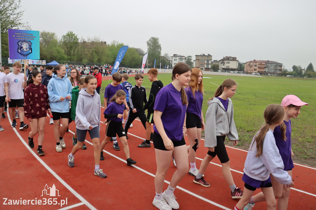 Fotorelacja: Uroczystość otwarcia stadionu miejskiego w Łazach po rewitalizacji