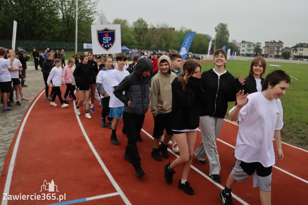 Fotorelacja: Uroczystość otwarcia stadionu miejskiego w Łazach po rewitalizacji