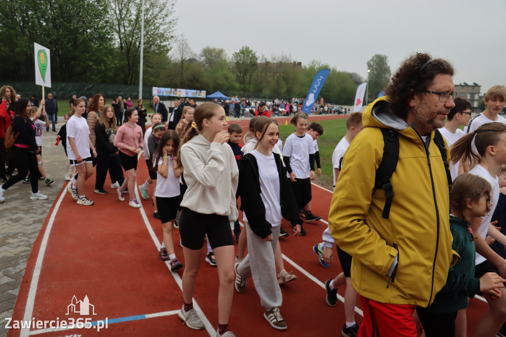 Fotorelacja: Uroczystość otwarcia stadionu miejskiego w Łazach po rewitalizacji