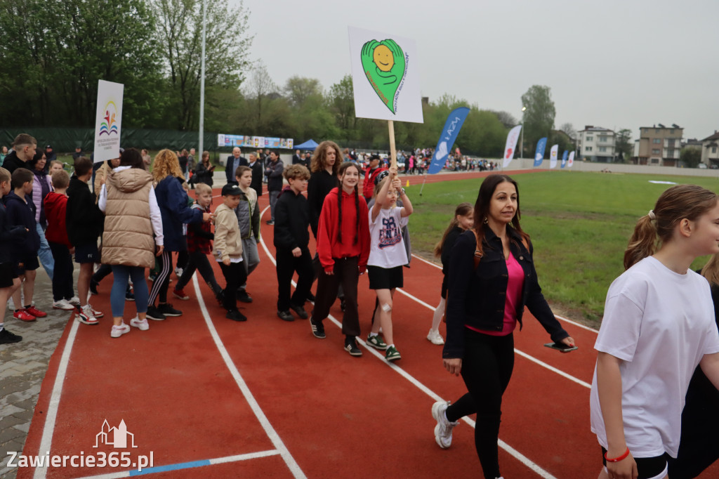 Fotorelacja: Uroczystość otwarcia stadionu miejskiego w Łazach po rewitalizacji