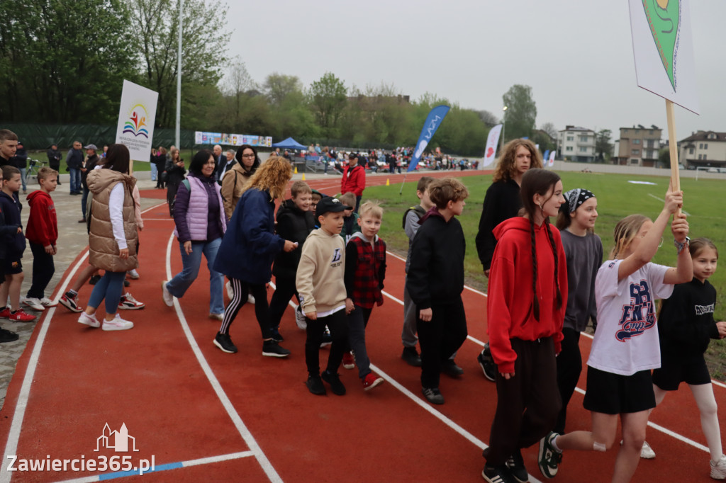 Fotorelacja: Uroczystość otwarcia stadionu miejskiego w Łazach po rewitalizacji