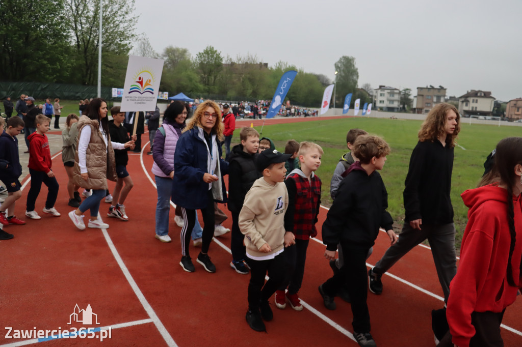 Fotorelacja: Uroczystość otwarcia stadionu miejskiego w Łazach po rewitalizacji